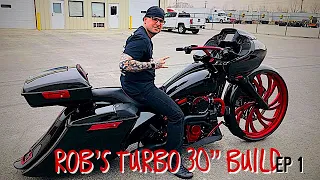 Nasty 30” Turbo Harley Road Glide Bagger (part 1)What did he do to it now?