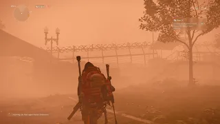 Walking through the dust storm | The Division 2