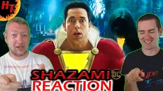 SHAZAM Trailer Reaction Comic Con