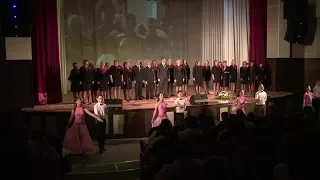 В Новом Осколе прошел фестиваль - конкурс "Битва хоров" среди образовательных учреждений района