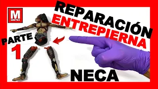 ✅¿Cómo REPARAR la articulación de la "ENTREPIERNA" de una figura de acción NECA? (TUTORIAL)ヅ👍parte 1