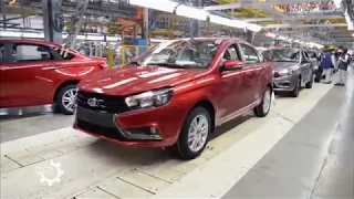 Производство ЛАДА ВЕСТА | Assembling Your car LADA VESTA