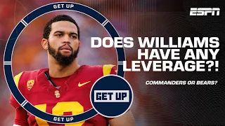 Caleb Williams has 'NO LEVERAGE!' Tannenbaum says he will be a BEAR  👀🐻 | Get Up