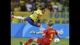 The best football girl in rio olympics:  Marta Vierra