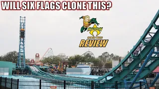 Aquaman Power Wave Review, Six Flags Over Texas Mack Power Splash | Will Six Flags Clone This?