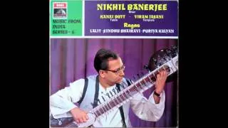 Pandit Nikhil Banerjee - Raag Purya Kalyan