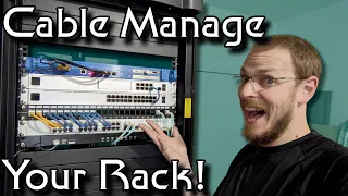 How To Cable Manage Your Server Rack!