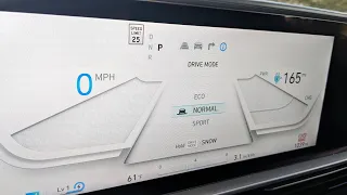 Drive Modes: 2024 Hyundai IONIQ 6