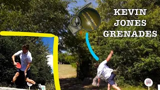 Compilation of Kevin Jones Launching Grenades All Over The Course Like It's World War III  💣