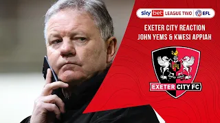 EXETER CITY REACTION | John Yems & Kwesi Appiah