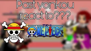 Past yonkou react to????||onepiece👒||gacha club||No repost