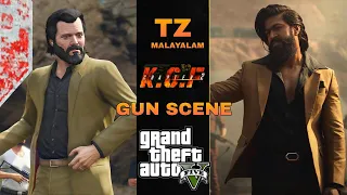 KGF 2  Gun Scene GTA 5 version KALASHNIKAVO