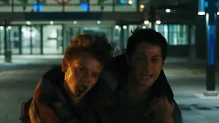 Thomas tries to save Newt [The Death Cure]