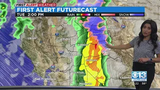 Tuesday afternoon weather forecast - Nov. 1, 2022