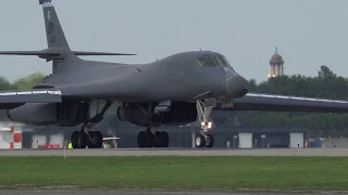 B-1B Lancer Departs From Wittman International Airport