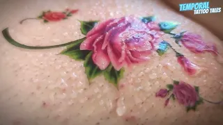 TEMPORARY TATTOO | Magic tattoo Pink Rose ✨🌸🌟