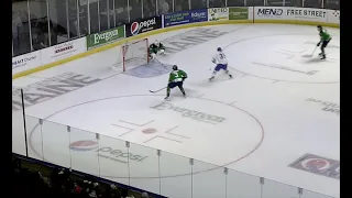 Michael DiPietro Makes Incredible Diving Save To Preserve Shutout For Maine Mariners