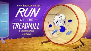 Run Of The Treadmill And More Pencil animation! | funny comedy