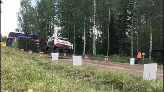 WRC Secto Rally Finland 2023 Day 3 Päijälä Bigger Jump Action!