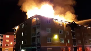 Block Apartments Destroyed by Fire [Part 1] / 09-19-20