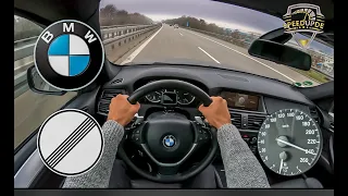 BMW X6 xDrive30d E71 245 HP TOPSPEED ON GERMAN AUTOBAHN (NO LIMIT) by SpeedUpDE