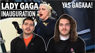 YAS GAGA | Twins Musicians REACT | Lady Gaga - National Anthem - Joe Biden Inauguration