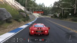 Gran Turismo 7 Ford GT LM racecar Spec ii Daily race c Trial mountain