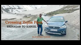 Crossing Zojila Pass - Srinagar to Kargil Road Trip #zojilapass #kargilwarmemorial #drass