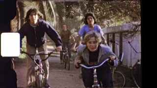 Found Super 8 Film - 1970s Crazy Kids Jumping Bikes, San Diego, CA