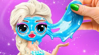 Elsa and Ladybug's Beauty Salon / 32 DIYs for LOL OMG