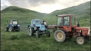 Трактор Беларус против Тракторы т 40 + т16 и т25 | Что Лучше?