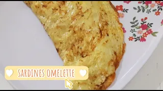 Easy Sardines Omelette