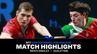 Jiri Martinko vs Bence Majoros | MS Qual | WTT Star Contender Ljubljana 2023