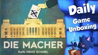 Die Macher -  Daily Game Unboxing