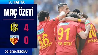 ÖZET: Yeni Malatyaspor 4-0 Kayserispor | 9. Hafta - 2019/20