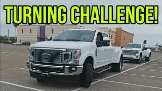 DUALLY TURNING TEST! DENALI vs F350 vs F450! Who will dominate!