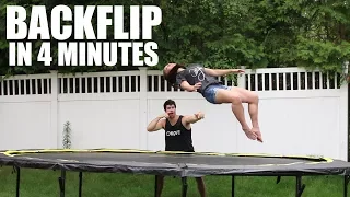 Teaching My Wife How to Backflip