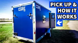 Bringing Home an Epic HYBRID Core Ice Fish House!