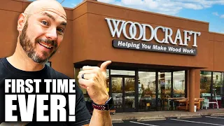 My First Visit to a Woodcraft Store! In-Store Experience!