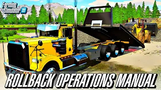 Level up Your Towing Skills in Farming Simulator 22 - TLX ROLLBACK