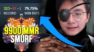 SUMIYA vs 80% Winrate Pro + 9K MMR Smurf | Sumiya Invoker Stream Moment #1678