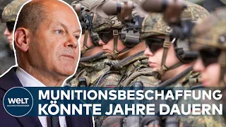 VERTEIDIGUNGSETAT KAPUTT GESPART: Bundeswehr fehlt Munition im Wert von 20 Milliarden Euro