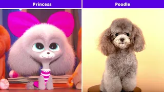 The Secret Life of Pets animation characters in real life💥Part Three💥Who is your favorite character?