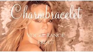 Mariah Carey: Charmbracelet (Vocal Range: F♯2-C7)