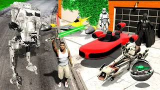 WIR sammeln STAR WARS FAHRZEUGE in GTA 5!