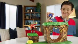 Sonic the Hedgehog™ Green Hill Zone Playset Commercial | JAKKS Pacific