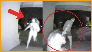 10 Most Disturbing Things Caught On Doorbell Camera (part 9)