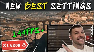 *UPDATED* BEST PC Settings for Warzone Season 3 ✅ (Maximize FPS & Visibility)