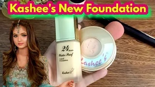 Kashee's 24h Water Proof liquid Foundation Review||Kashee's Makeup base||New Makeup