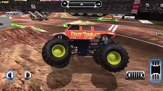 Monster Truck Destruction Krazy Train (With Theme Song)